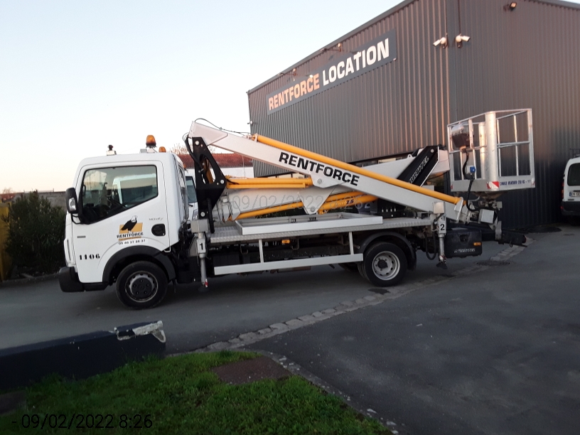 Nacelle articulée 25m VL – 1106