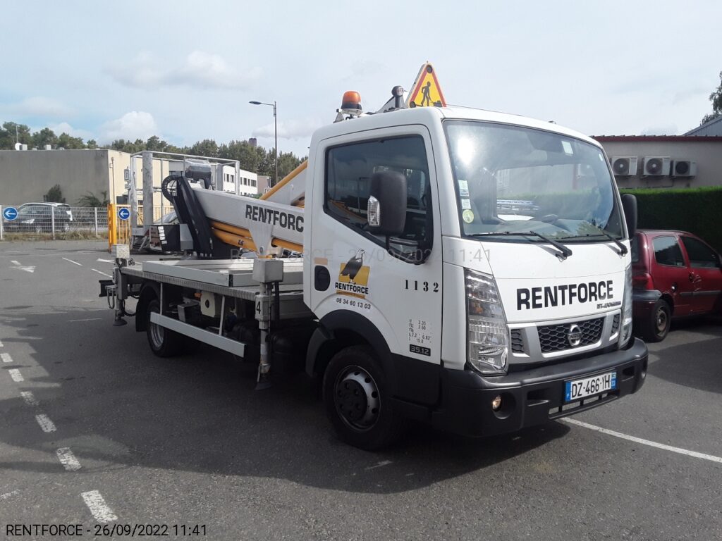 Nacelle articulée 25m VL – 1132