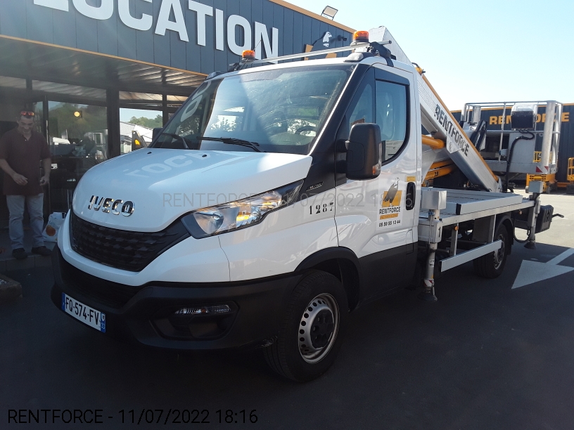 Nacelle articulée 25m VL – 1287