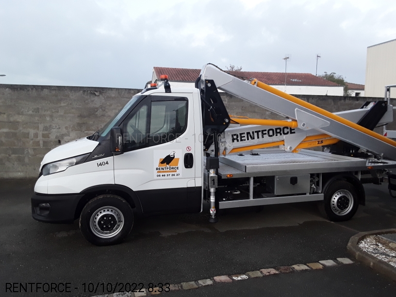 Nacelle articulée 25m VL – 1404